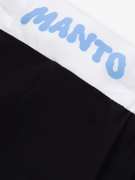 MANTO hybrid fightshorts dove - black